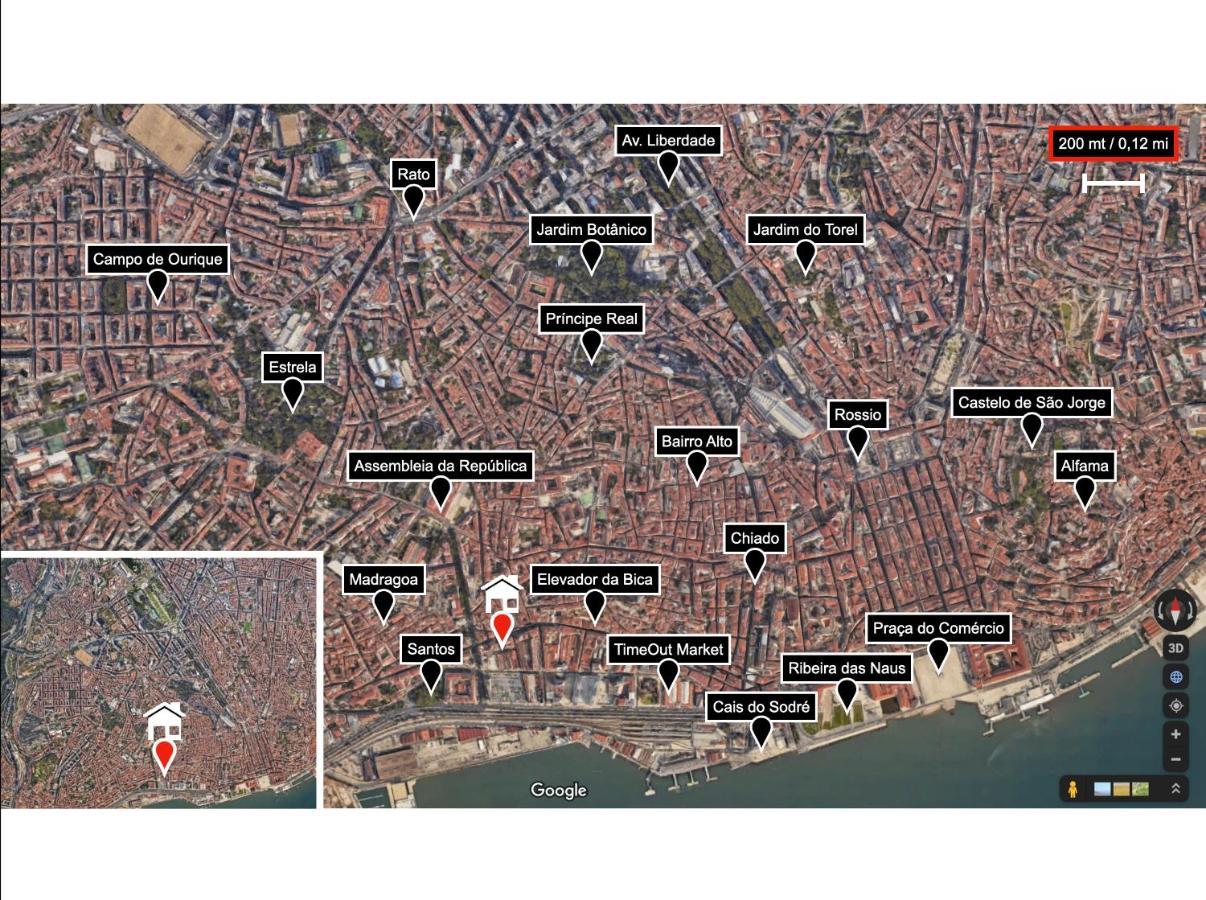 Luxury Apartment By Myplaceforyou, Very Quiet, Close To Time Out Market Lisboa Dış mekan fotoğraf